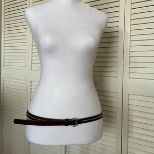 Lucky Brand skinny leather belt
